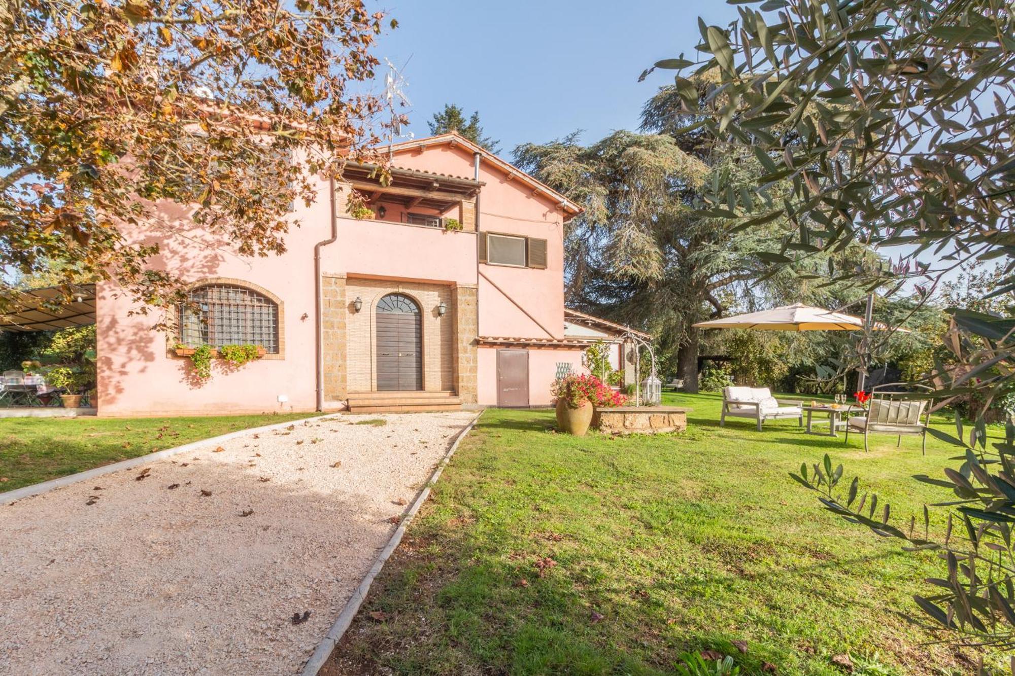 Agriturismo Ai Due Cedri Capranica Exterior foto